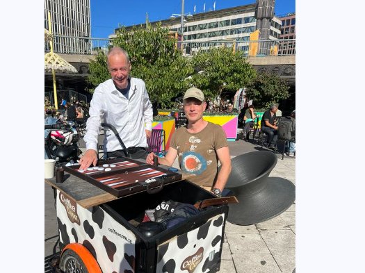 Premiär för Backgammon Biken